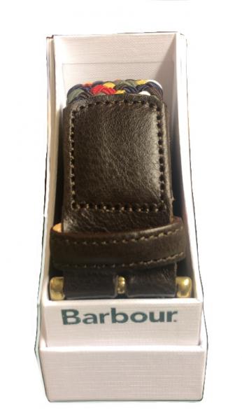 barbour tartan belt