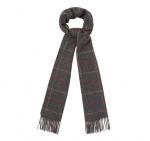 Barbour Tattershall Lambswool Scarf in charcoal