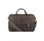 Barbour Waxed Leather Briefcase