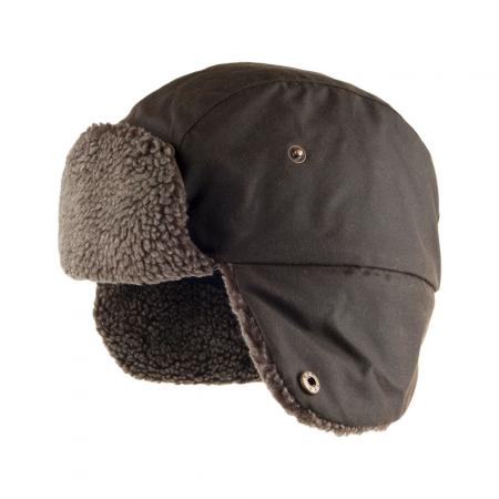 Barbour Wax Harton Trapper Hat MHA0293