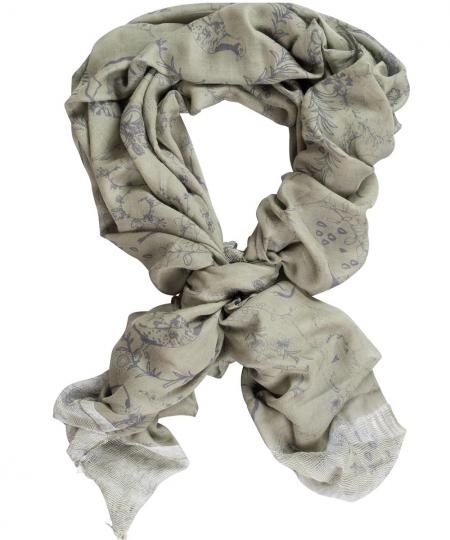 Barbour Woodland Cashmere/ Silk Wrap LSC0046OL15