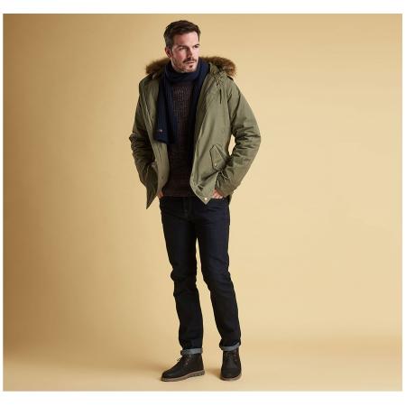 barbour yearling waterproof breathable parka jacket