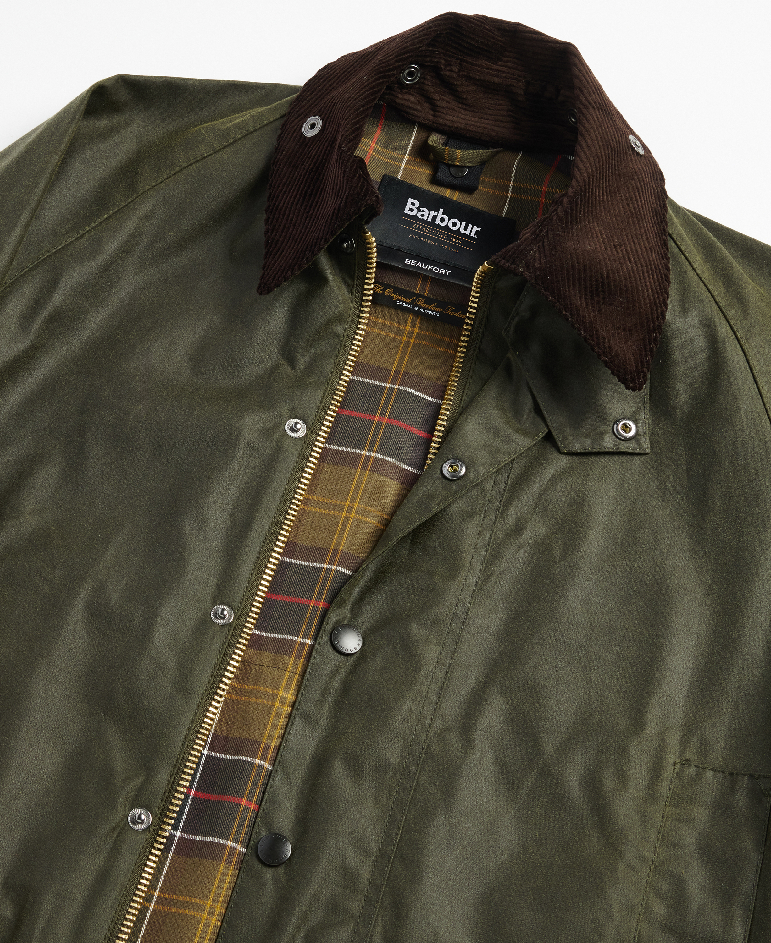Barbour Beaufort Original Waxed Cotton Jacket MWX0017