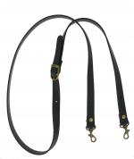 Black Leather Shoulder Strap CSS1