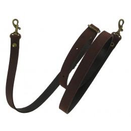 Leather Shoulder Strap in black or brown CSS1 - colours