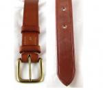 Brady Hand Stiched West End Leather Belt in Newmarket Tan