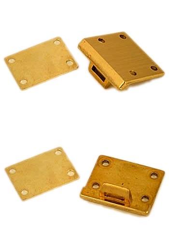 Brass Briefcase Hasp