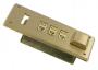 Brass Cagiva Lock for Briefcase sandy large