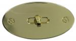 Brass Finish Handbag Turnclasp C1212