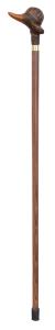 Brown Aviator Ducks Head Cane 1721