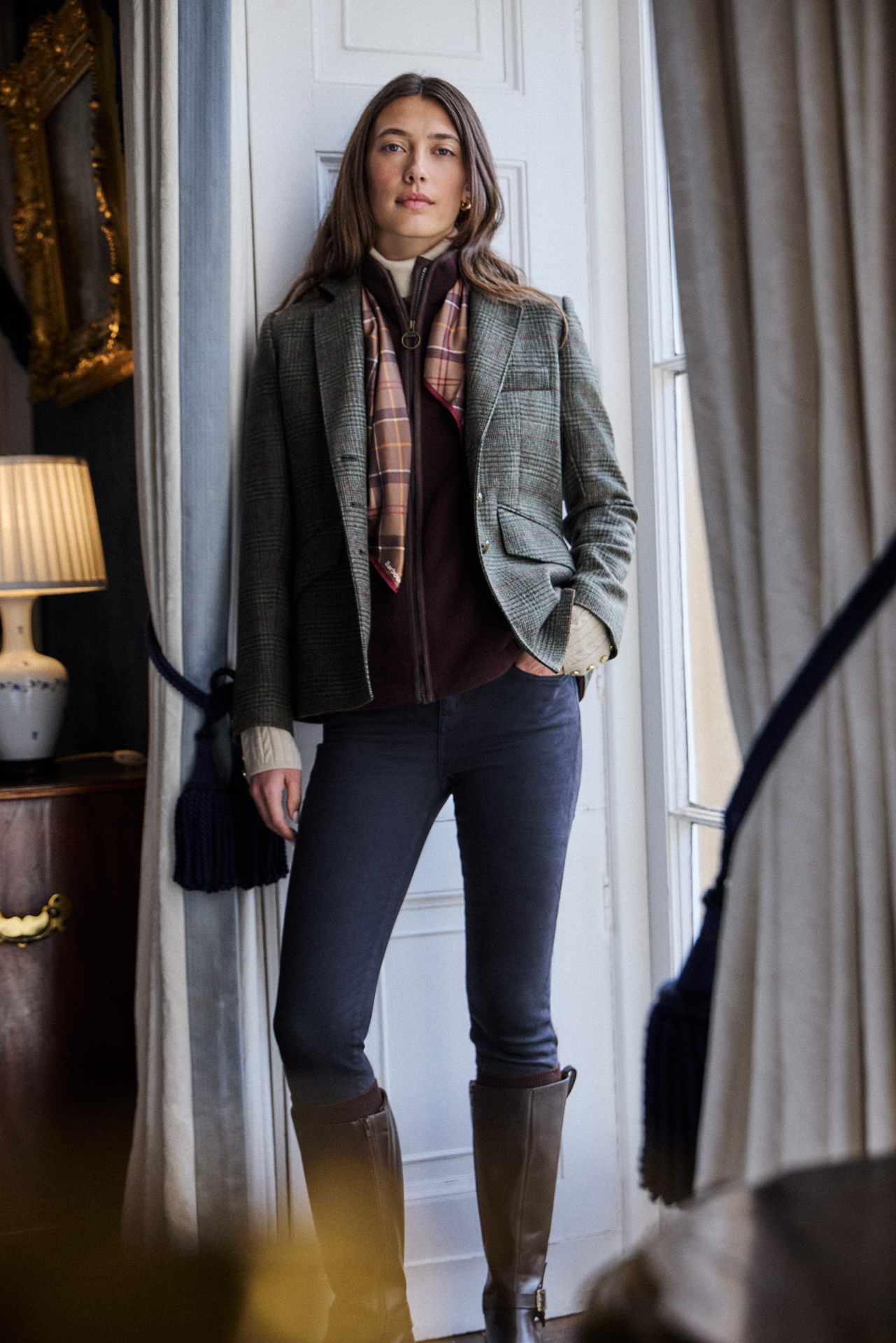 Olive Prince of Wales Check