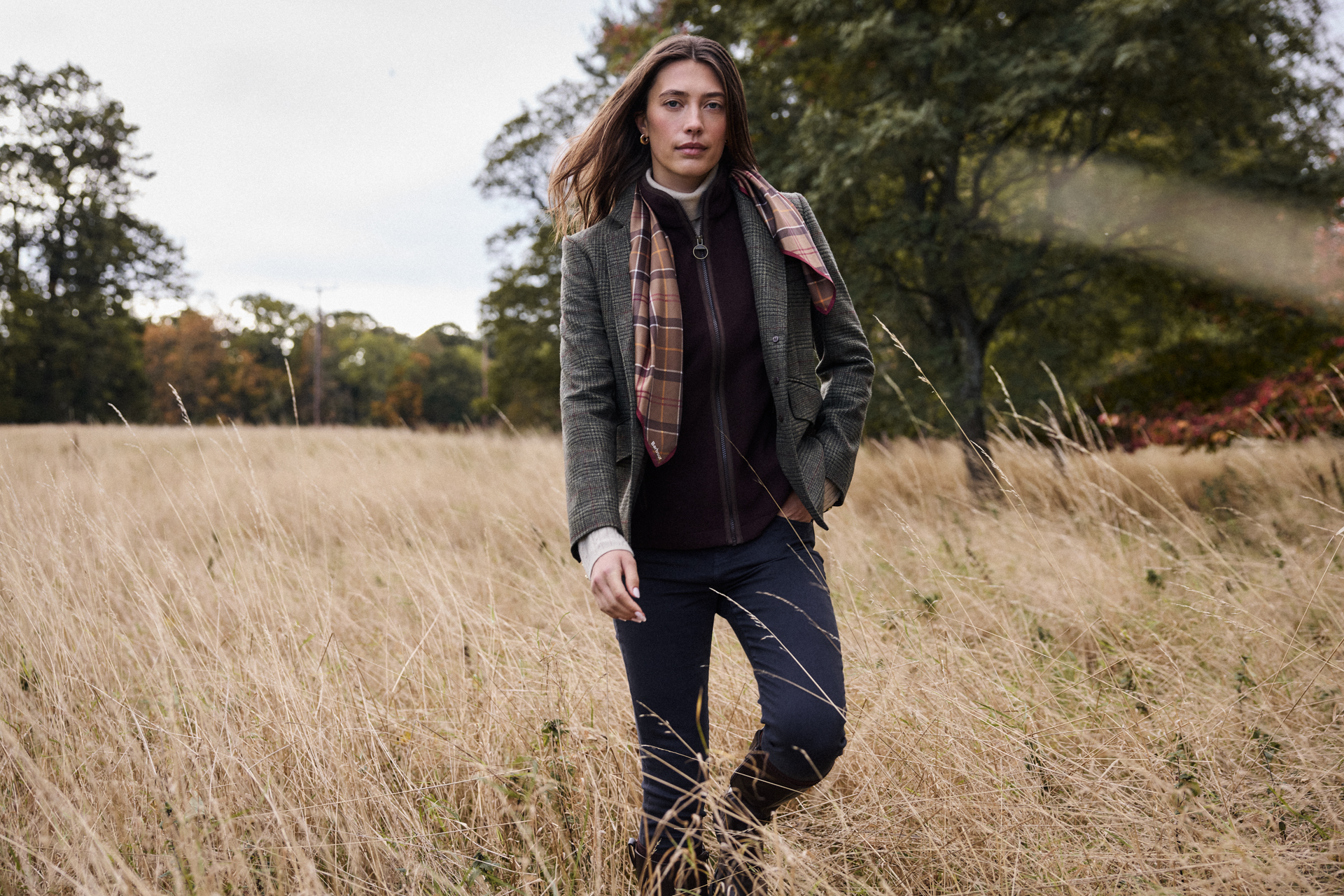 Olive Prince of Wales Check