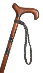 In Stock:
Brown: None
Brown Leather Plaited Wrist Loop For Walking Sticks