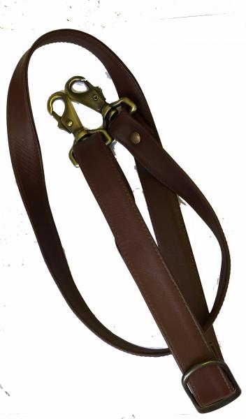 Brown Leather Shoulder Strap