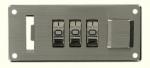 In Stock:
Yes
Brushed Chrome 3 Dial Combination Lock, Left