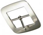 Brushed Chrome Double Buckle 39mm CDB1