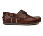 In Stock:
Mahogany Leather: 10
Tan Print: 10
Barbour Capstan Boat Shoe MFO0304