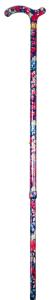 Chelsea Walking Cane dark blue strawberry design 4099D