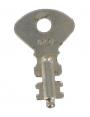 Cheney Solid Barrel Luggage Key No. 0 sck6