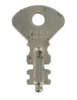 Cheney Solid Barrel Luggage Key No. 0 sck6