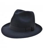 Chepstow Trilby Hat in navy by Christys
