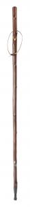 In Stock:
Chestnut: None
Chestnut Hiking Staff with Carved Stag's Head Motif