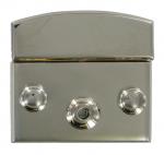In Stock:
Yes
Chrome Soft Briefcase Key Lock CXLK2