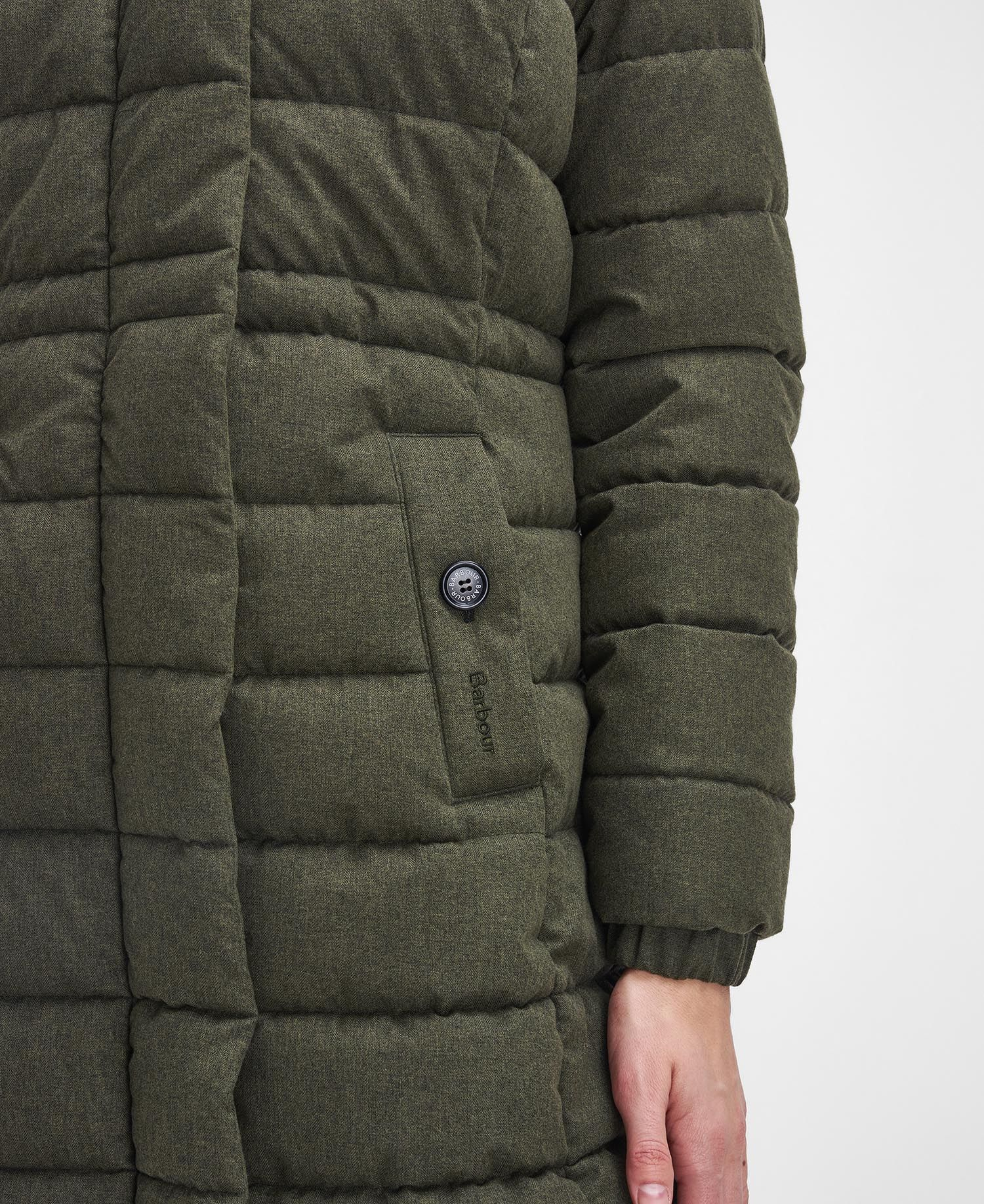 Barbour Clarence Puffer Coat LQU1773