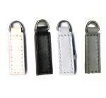3cm replacement zip tags with contrasting coloured edges Z48 all colours