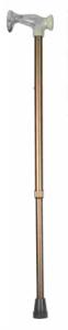 In Stock:
Yes
Cream height adjustable Escort Walking Cane with Moulded Handle