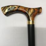 In Stock:
Yes
Crutch Handled Walking Cane with Tortoiseshell Pearlised Handle