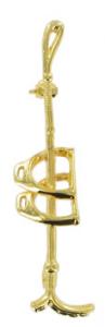 Sorry, no longer available Double Stirrup Stock Pin