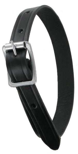 Eighteen Inch Black Leather Strap BLKSTRP18