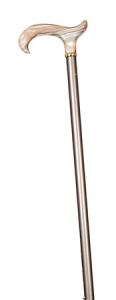 In Stock:
Yes
Extending Derby Cane with Marbled Blonde Acrylic Handle