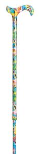 Extending Derby Walking Cane angel fish design 4641L