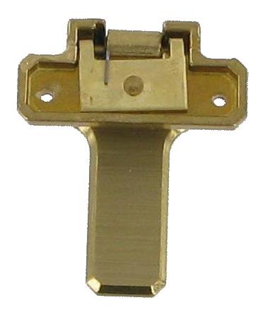 Extra Large Brushed Brass Briefcase Hasp ja3br