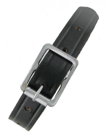 Fifteen Inch Black Leather Strap BLKSTRP15