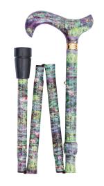 Folding Stick with Monet Water-Lily Pond Detail 4662D