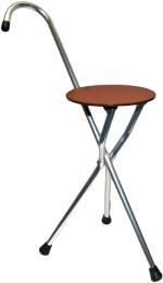 Gamebird Leather Seated Tripod Seat Stick GAH25