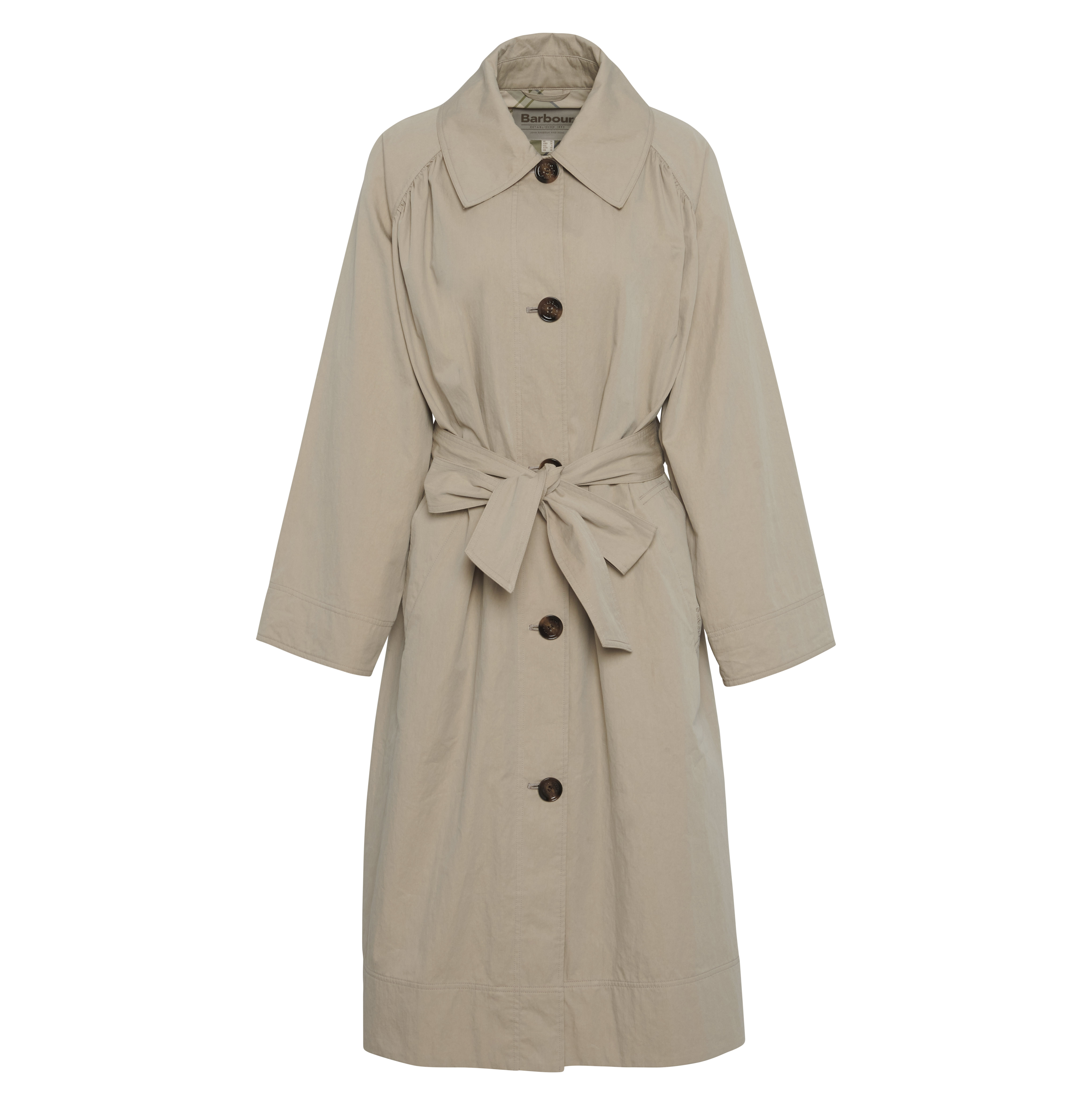Barbour Garbo Showerproof Trench Coat LSP0212