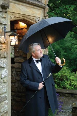 Gentleman's Bamboo Whangee Handle Umbrella