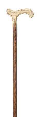 Gents Derby Cane with Beech Wood Shaft and Ash handle
