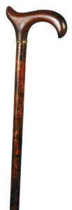 Gents' Reduced Polished Blackthorn Derby Walking Stick