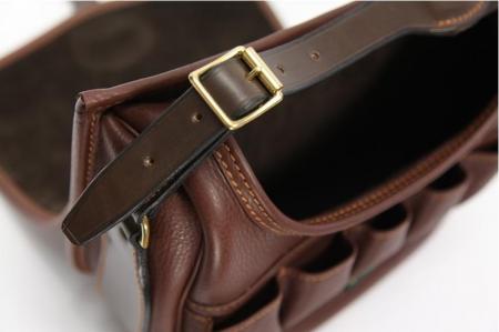 Glen Leather Cartridge Bag by Brady