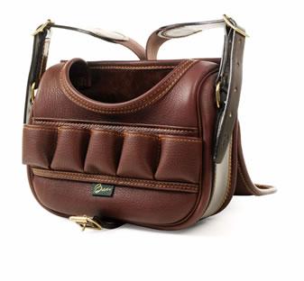 Glen Leather Cartridge Bag by Brady rear