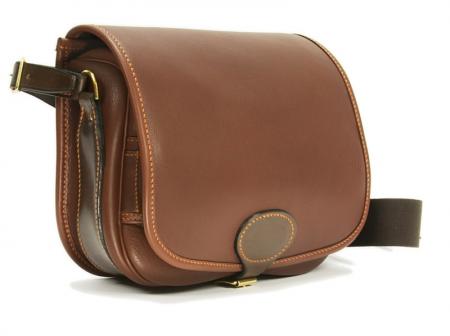 Glen Leather Cartridge Bag by Brady