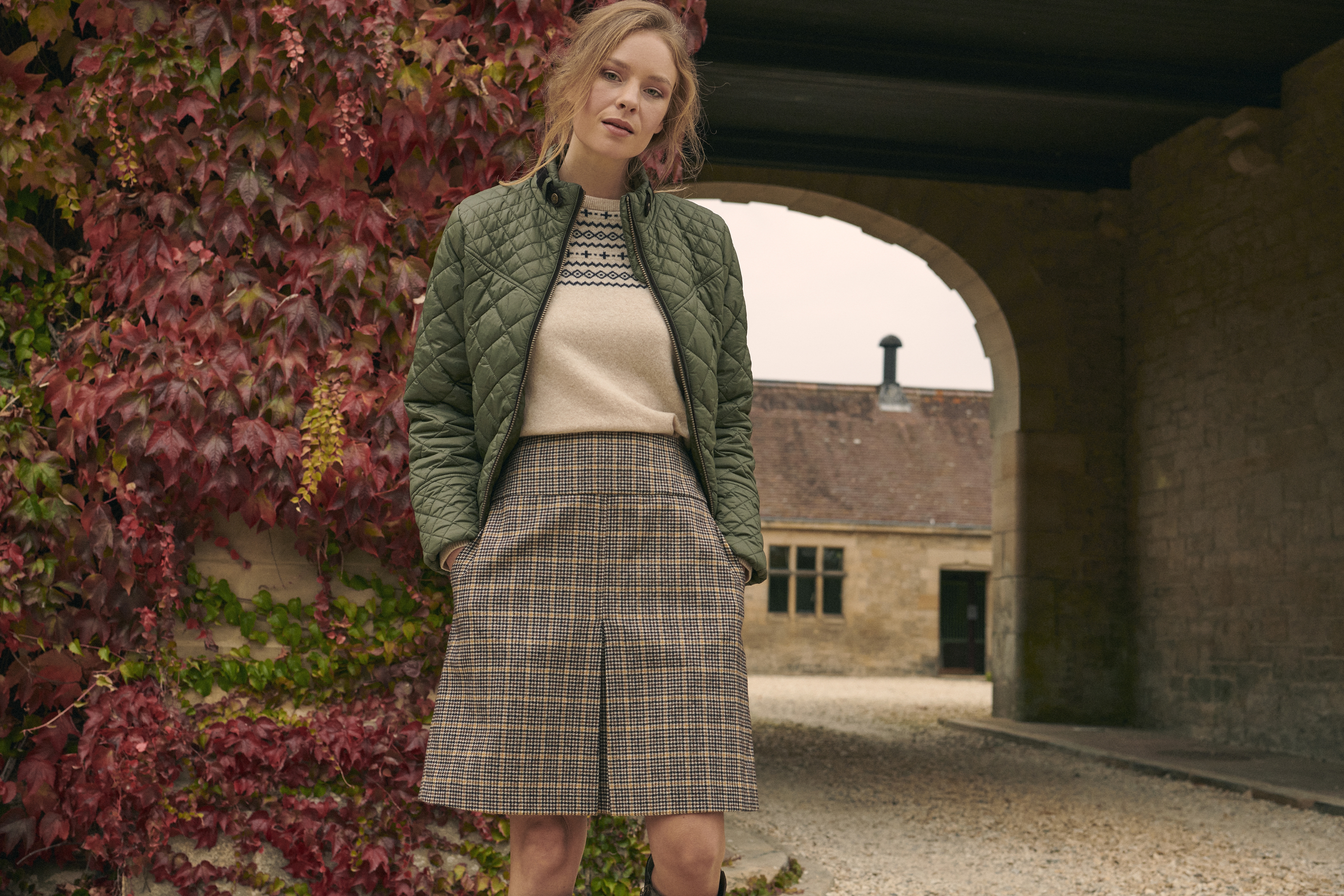 Barbour Grasmoor Skirt LSK0054