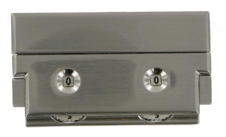 Gunmetal Side Release Combination Lock CXCBK6