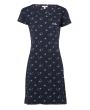 Navy Bee Print