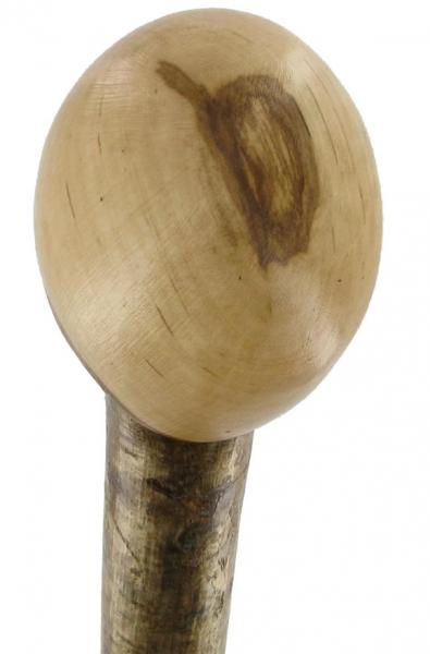 HAZEL COPPICE KNOB WALKINGSTICK NATURAL WOOD